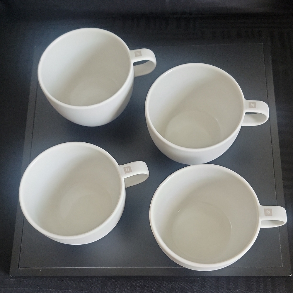 ​Nespresso Barista Collection - Set of 4 Cappuccino Mugs by BIG-GAME Swiss Desig
